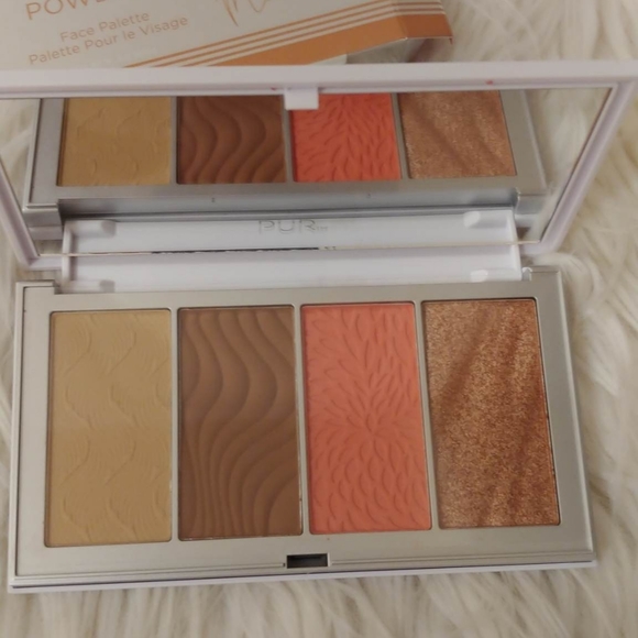 💗FIRM! NWT PUR COSMETIC 4-IN-1 SKIN PERFECTING POWDERS MEDIUM TAN - Picture 12 of 15